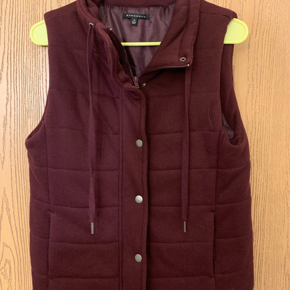 Purple/wine colored vest